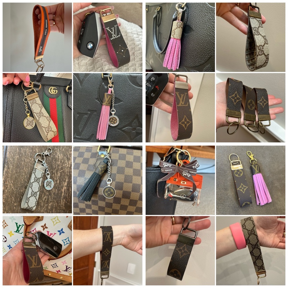 Handmade Luxury Keychains ♻️
